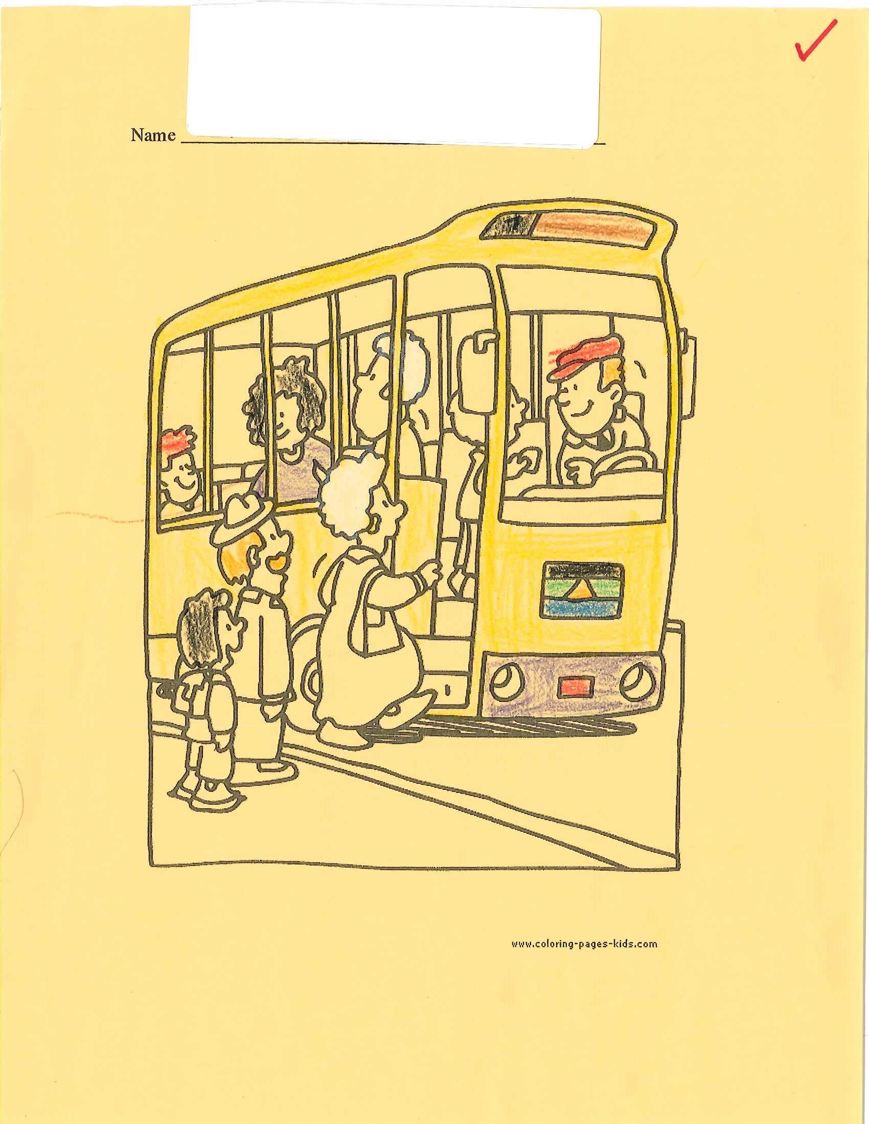 Yellow Coloring book page