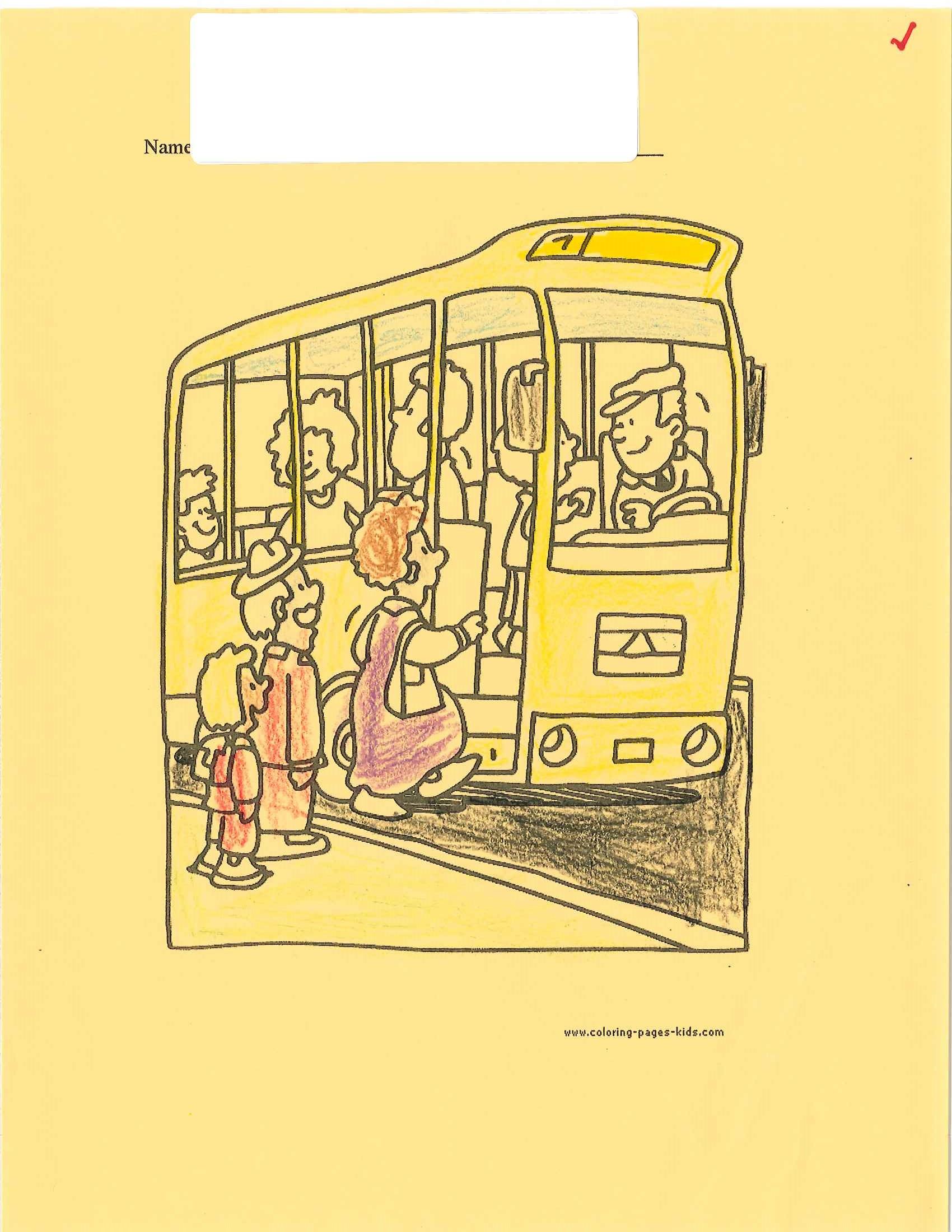 Coloring book page in yellow and purple